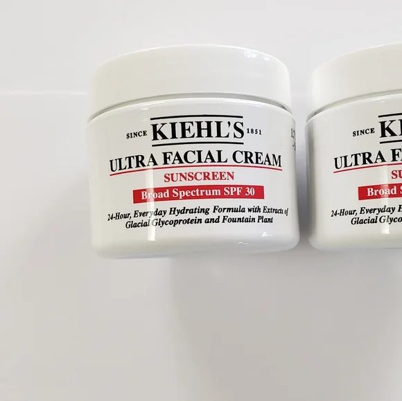 x2 Kiehl's Sunscreen Ultra Facial Cream 100 ml total - Picture 9 of 10
